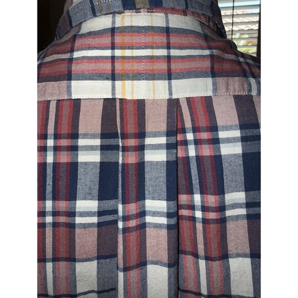 Ralph Lauren XXL Classic Fit Plaid Button Down Short Sleeve Shirt Lightweight - Picture 6 of 11